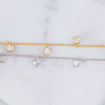 5mm Square CZ Chain by Foot