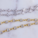 CZ Diamond Shape Chain
