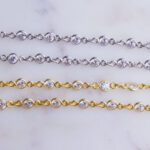 3mm Round CZ Chain by Foot