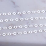 Tiny Circle Chain By Foot
