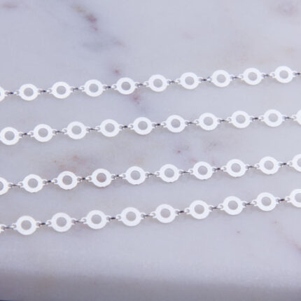 Tiny Circle Chain By Foot