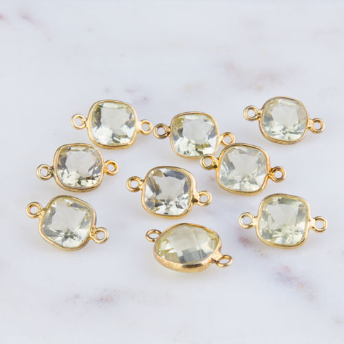 Lemon Quartz Link Connector Lemon Quartz Link Connector