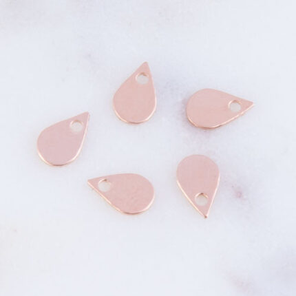Tiny Teardrop Stamping Blank