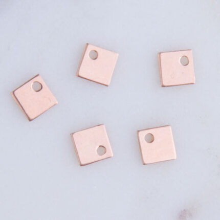 Tiny Square Stamping Tags