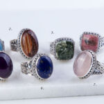 Large Gemstone Oval/Square Ring