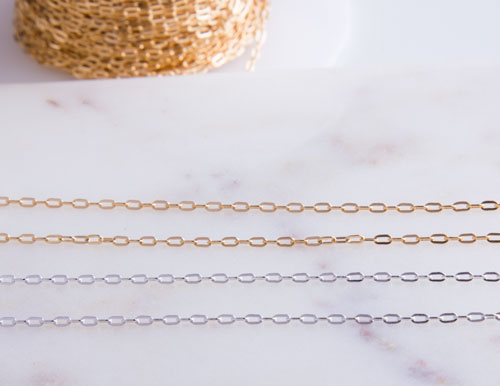 Tiny Rectangle Chain By Foot Tiny Rectangle Chain By Foot