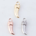 Small Horn Tusk Charm