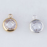 6mm CZ Drop Charm