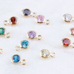 3mm Birthstone CZ Drop Pendant