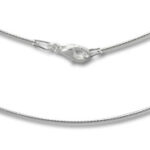 1mm Round Omega Chain