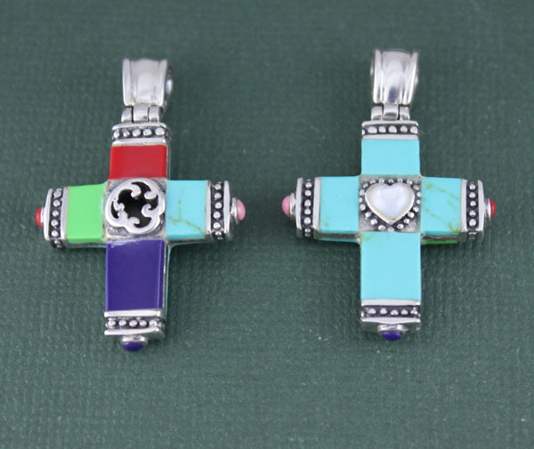 Cross Pendant with two Sides Cross Pendant with two Sides