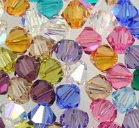 6mm Bicone Crystals
