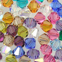 8mm Bicone Crystals