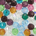 10mm Faceted Round Crystals