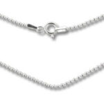 1.5mm Sterling Silver Bead  Ball Chain
