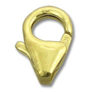 13mm Gold Filled Oval Lobster Clasp