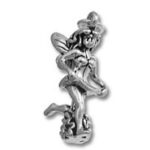 Silver Tinker Bell charm pendant