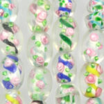 Clear Glass Lampwork Beads