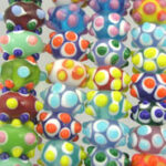 Multi Colored Glass Beads