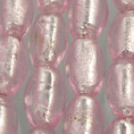 Pink Lampwork Beads