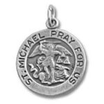 St. Michael Pray For Us Charm