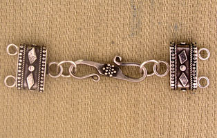 Clasp Link For 2 Strands