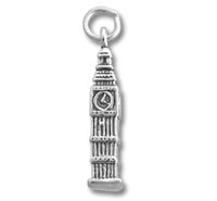 Small silver Big Ben charm pendant Small silver Big Ben charm pendant