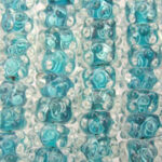Teal Glass Beads