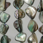 16" Green Mother of Pearl Strand