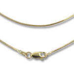 20" 8 Side Snake Vermeil Chain
