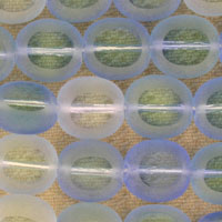 Close-up of circular bubble wrap pattern
