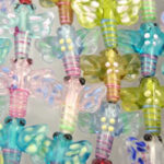 Dragonfly Lampwork Beads