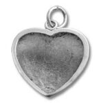 Heart Shape Picture Holder Charm