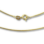 16" Vermeil Round Snake Chain