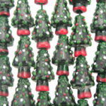 Christmas Tree Glass Beads