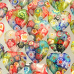 Heart Glass Beads