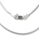 1mm Silver Snake Chain