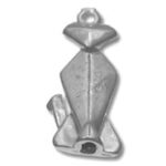 metal fishing sinker with eyelet