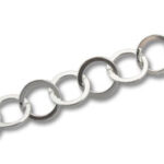 Sterling Circle Link Chain