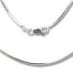 1.5mm 8 Sided Snake Chain