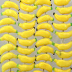 Banana Glass Beads