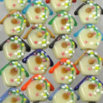 White Puppy Glass Beads