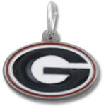 Georgia Bulldogs Base Metal Charm