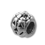 Jack-o-Lantern Spacer Bead