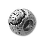 Tennis Ball Spacer Bead