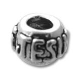 "Jesus" Spacer Bead
