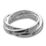 Three Interconnected Rings
