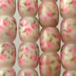 Rounded Cylindrical Glass Beads