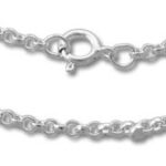 2mm Rolo Link Chain Necklace