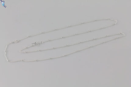 Ring Silver Chain Necklace